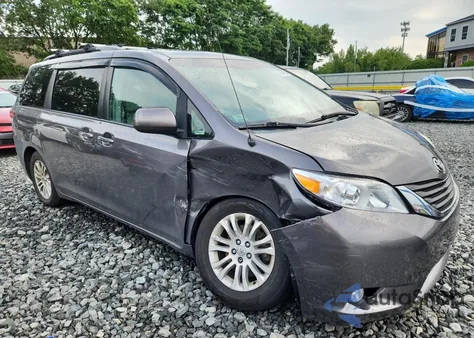 2014 Toyota Sienna Xle from USA, damaged, VIN 5TDYK3DC0ES444096